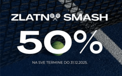 Ne propustite priliku – Padel Zone daje 50% popusta na sve termine do kraja godine!