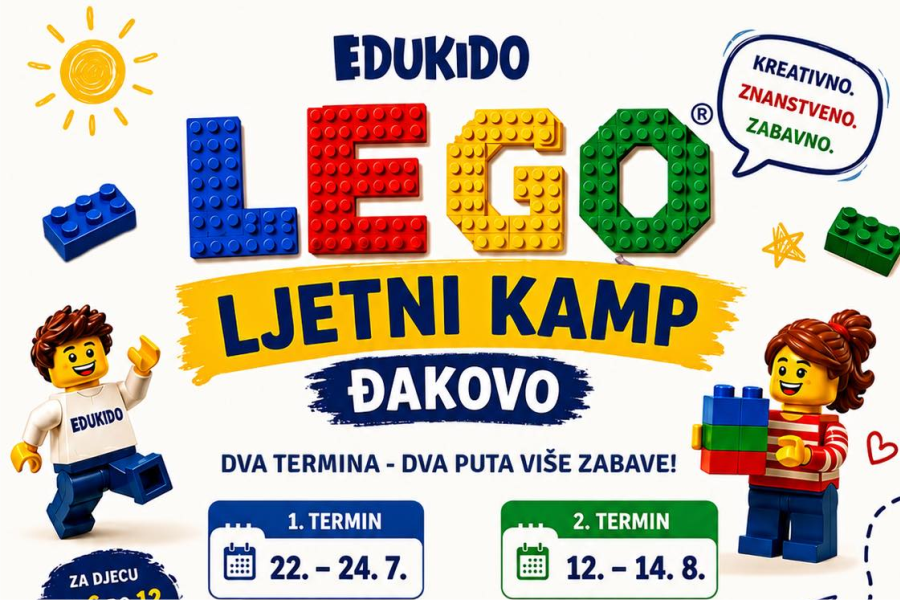 LEGO ljetni kamp stiže u Đakovo!